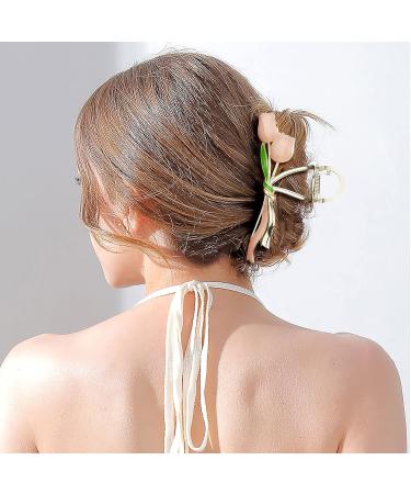 WHAVEL 6 Pcs Butterfly Flower Claw Clip Cute & Strong Metal Hair Clips for Women - Buy Online on GoSupps.com