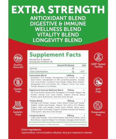 Lunakai USA Made Probiotic Gummies & Fruits & Veggies Capsules Digestive & Whole-Body Wellness Support 60 Gummies & 180 Veggie Capsules - Buy Online on GoSupps.com