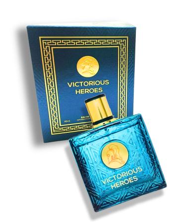 VICTORIOUS HEROES EAU DE TOILETTE 3.4 FL. OZ. Aromatic Fougere fragrance for men.