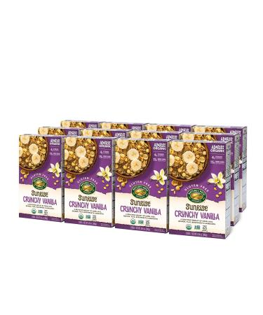 Nature's Path Organic Gluten Free Vanilla Cereal 10.6 oz (Pack of 4) | Non-GMO, 15g Whole Grains, 4g Fiber - Buy Online on GoSupps.com