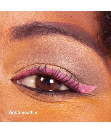 Ruby Kisses Party Proof Eyeliner in Pink Smoothie - Premium Waterproof Felt-tip Eyeliner for Long-lasting Pastel Color Pop - Buy Online on GoSupps.com
