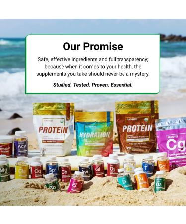 Essential Elements Hydrolyzed Collagen Powder - Joint, Skin, Hair, & Nail Support | Grass-Fed Peptides Type I & III | Preservative-Free | 41 Servings - 16oz - Buy Online on GoSupps.com