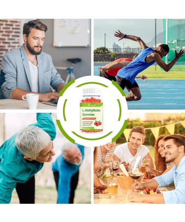 L-Methylfolate 15 mg Gummies with Methyl B12, Folate Supplement for Mood, Brain Health, Immune Support, Raspberry Flavor, 60 Count 60 Count (Pack of 1) - Buy Online on GoSupps.com