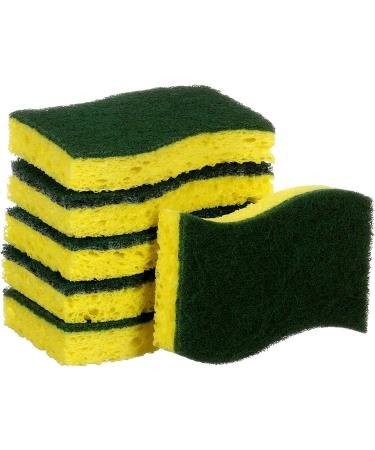 Scotch-Brite Heavy Duty Scrub Sponges - Ideal for Washing Dishes and Cleaning Kitchen - Pack of 6 - Buy Online on GoSupps.com