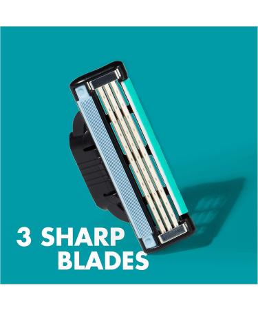 Buy Gillette Mach3 Men's Razor with Lubricated Strips + 11 Refill Blades - Fast International Shipping - Buy Online on GoSupps.com