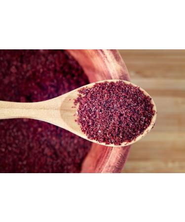Sumac 100g Authentic Sumac Powder from the Middle East - Premium Quality Spice for Cooking - Re sealable - Fattoush - Musakhan - Buy Online on GoSupps.com
