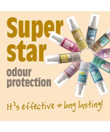 Salt of the Earth - Refillable Natural Deodorant Spray - Vegan & Cruelty Free - Certified 100% Natural Origin Ingredients - Suitable for Men Women & Kids - Amber & Sandalwood - 100ml Amber & Sandalwood 100 ml (Pack of 1) - Buy Online on GoSupps.com