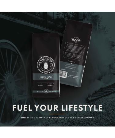 California Zephyr Old Rail Coffee Medium - Dark Roast 100% Arabica Low Acidity Whole Bean 12 OZ / 340G - Buy Online on GoSupps.com