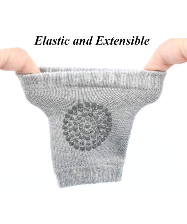 Hidetex Baby Knee Pads - 5 Pairs Infant Crawling Kneepads, Adjustable Anti-Slip Leg Warmers for Unisex Toddlers - Buy Online on GoSupps.com