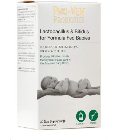 Proven Probiotics for Formula-Fed Babies - 33g Lactobacillus & Bifidus Formula | Shop Now - Buy Online on GoSupps.com