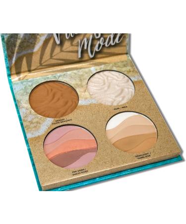 Physicians Formula Butter Dream Quad Palette Face Palette with Bronzer Blush Highlighter and Translucent Powder Infused with Amazonian Butters Creamy Blendable Texture - Buy Online on GoSupps.com