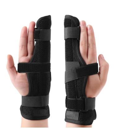 DSL SQD finger rail adjustable rail for ring fingers and small fingers finger rail metacarpal medium-hand finger fixation orthoses boxer fracture rail for broken arthritis tendinitis-M - Buy Online on GoSupps.com