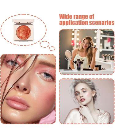 Embossed Blush for Cheeks Embossed Smooth Powder Blush Palette Waterproof Matte Face Powder Blush Palette Long Lasting Embossed Girl Shimmer Blush Palette For All Skin Types 2# 1 count (Pack of 1) - Buy Online on GoSupps.com
