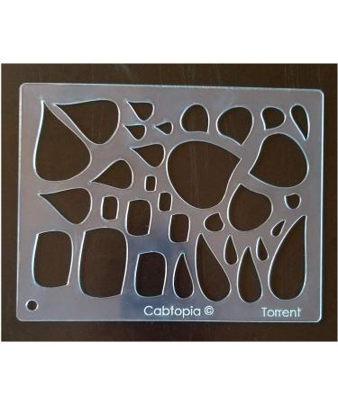 Cabtopia Lapidary Jewelry Design Template Stencil - Create Stunning Jewelry Designs with Ease - Buy Online on GoSupps.com