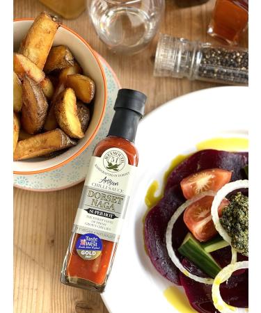 Weymouth 51 Dorset Naga Super Hot Chili Sauce - 220ml | English Grown Chilies | Nagga Sauce - Buy Online on GoSupps.com