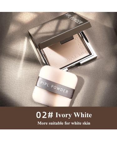 Pressed Powder Oil Control Matte Finish Repair Moisturizing Waterproof Long Lasting Face Concealer Makeup Powder for Dry/Wet Skin (Light) - Buy Online on GoSupps.com