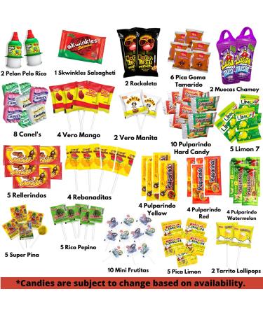 90 Count Mexican Candy Assortment - Ole Rico | Authentic & Delicious Treats - Buy Online on GoSupps.com