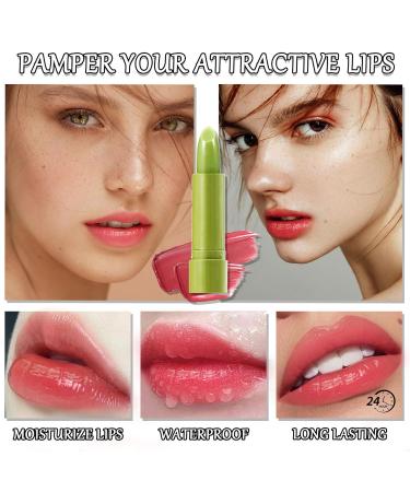 4 Pcs Avocado Color Changing Lipstick Set - PH Mood Magic Waterproof Moisturizer & Long Lasting Tinted Balm for Women - Perfect Makeup Gift - Buy Online on GoSupps.com