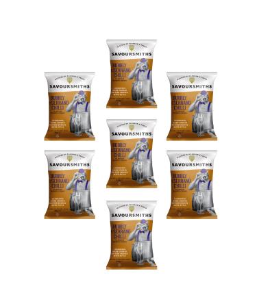 Savoursmiths Bubbly And Serrano Chilli Luxury English Potato Crisps 40g x 7
