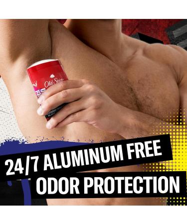 Old Spice Aluminum Free Deodorant for Men 24/7 Freshness & Lasting Scent Long Lasting Odor Protection Smell Like a Hero Batman Black Cherry and Nightfall Scent 3.0 oz - Buy Online on GoSupps.com