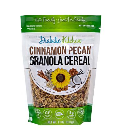 Diabetic Kitchen Granola Cereal Cinnamon Pecan 11 oz (311 g)