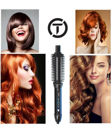 Tion Brush Iron Pro V1 | 1 Inch Curling Iron & Silicone Hair Clips for Perfect Curls Tion Hair - Buy Online on GoSupps.com