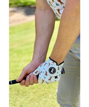 Chameleon Golf Men's Crazy Leather Cabretta Golf Glove - Bigfoot Flyer Large Left | Golf Gift for Men | Golf Equipment Accessory - Buy Online on GoSupps.com