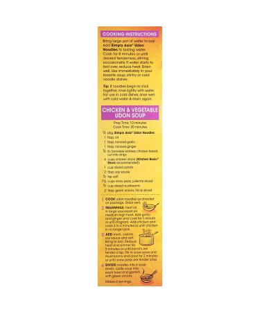 Simply Asia Japanese Style Udon Noodles - 14 oz (Pack of 6) - Buy Online on GoSupps.com