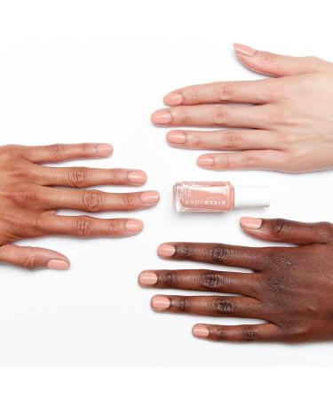 Essie Expressie Quick-Dry Nail Polish - 8-Free Vegan Soft Pink Beige | Crop Top & Roll 0.33 fl oz - International Shipping Available - Buy Online on GoSupps.com