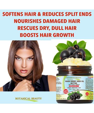 Botanical Beauty MAQUI BERRY SEED OIL BUTTER 100% Pure Natural VIRGIN UNREFINED Cold-Pressed for Face Skin Body Hair Lip Nails. Rich in Vitamin E Vitamin C (4 Fl Oz) 4 Fl Oz (Pack of 1) - Buy Online on GoSupps.com