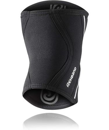 Rehband Rx Elbow Support 5mm - Black (X-Large) - Pack of 1 - Buy Online on GoSupps.com