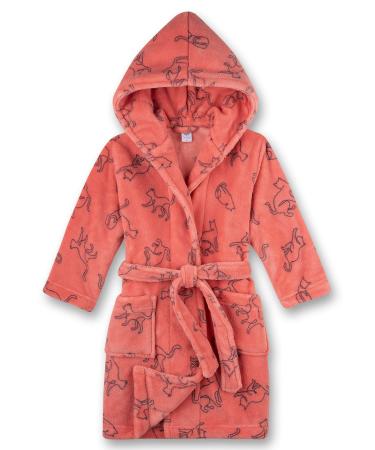 Sanetta Girls Morningcoat Pink Baby and Toddler Bathrobe 116 rose cream