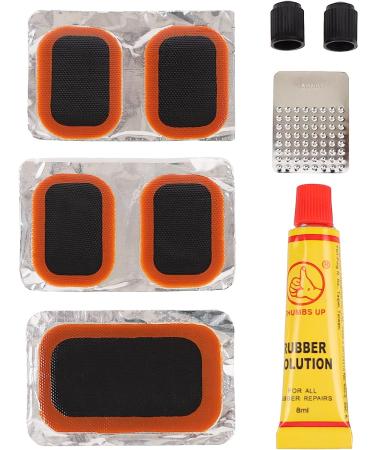 CyclingDeal Bike Tyre Repair Kit with Tyre Lever, CO2 Inflator, Hand Tool & Tube Patch - Buy Online on GoSupps.com