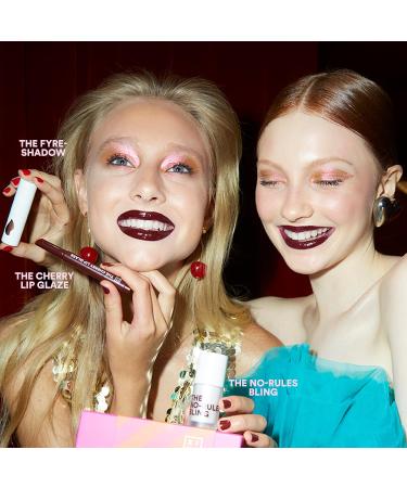 3INA MAKEUP - The Cherry Lip Glaze - Dark Cherry Latex Lipstick - Lipstick with Raspberry Seed Oil and Vitamin E - Creamy Formula - Vegan - Cruelty Free - Buy Online on GoSupps.com