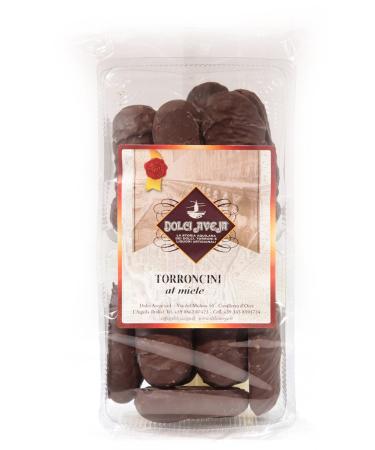 Dolci Aveja - Torroncini Al Honey and Rums 350 gr Chopped Hazelnuts
