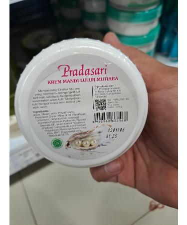 Pradasari Bath Scrub Pearl 135 Gram - Buy Online on GoSupps.com