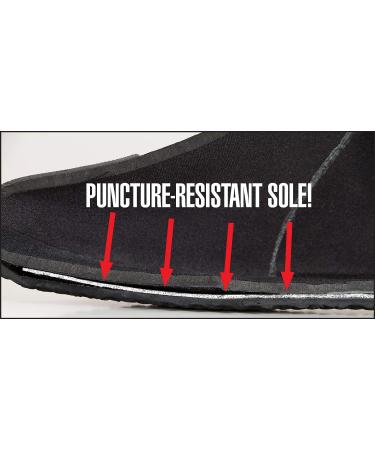 NeoSport Wetsuits 5mm Premium Neoprene Low Top Pull On Boot - Black | Water Shoes for Surfing & Diving - Buy Online on GoSupps.com