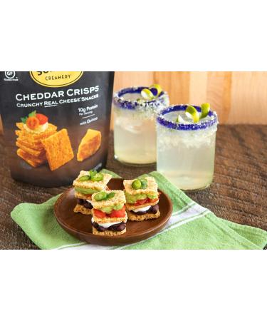 Sonoma Creamery Cheddar Cheese Crisps 12 Count of 64g 64 g (Pack of 12) - Buy Online on GoSupps.com