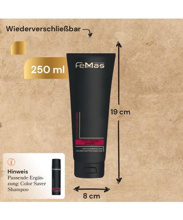  Femmas FemMas Color Saver Coloured Hair Mask 250 ml with Acacia Oil and UV Protection - Buy Online on GoSupps.com
