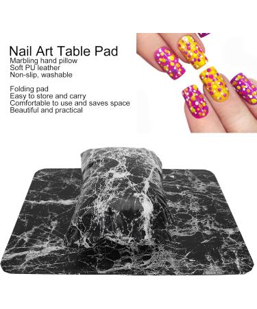 Nail Art Hand Pillow Nail Art Hand Pad Easy To Store Comfortable To Use Beauty Salon Salon Shop for Home Manicure Store black - Buy Online on GoSupps.com