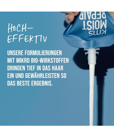 Kao Germany KMS Moistrepair Intense Restore Treatment 500 ml for lifeless dry hair that tends to breakage and split ends - Buy Online on GoSupps.com