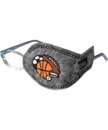 Shop Eye Patch for Kids | Sportsballs Pocket Patch by Patch Pals - Left Eye Coverage - Buy Online on GoSupps.com