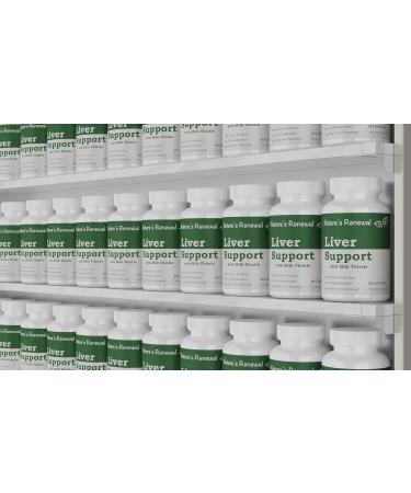 Nature's Renewal Liver Support Supplement Cleanse Detox Repair Renew Recovery Formula with Milk Thistle Dandelion Root Artichoke Extract Choline Turmeric 60 Capsules - Buy Online on GoSupps.com