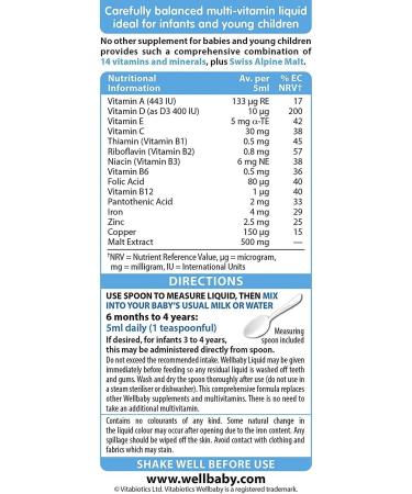Wellkid Baby Syrup 150ml Best Multivitamin for Kids | International Shipping - Buy Online on GoSupps.com