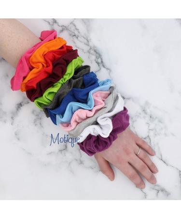 Large Red Scrunchie Set - Pack of 2 | Hair Accessories for Women - Buy Online on GoSupps.com