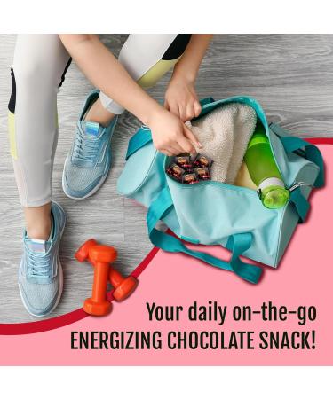 Driving Energy - Caffeinated Energy Bite Size - Dark Chocolate Berry Fuel with 150mg Caffeine - Long-Lasting for Gym Workout Adults - Great Taste - Low Carb - Healthy Snack - 30 Count 30 Count (Pack of 1) - Buy Online on GoSupps.com