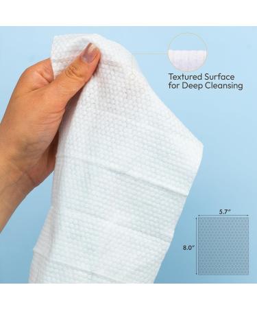 FOMIN Travel Deodorant Wipes - 50 Count - Glowing Coconut and Vanilla - pH Balanced Hypoallergenic Mini Deodorant Wipes For Women and Men - Plastic-Free Individually Wrapped Underarm & Body Wipes Glow - Coconut Vanilla - Buy Online on GoSupps.com
