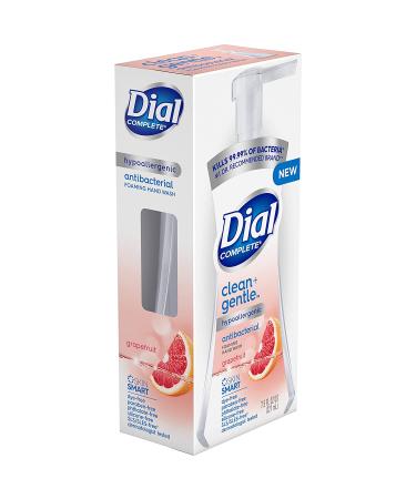 Dial Complete Clean + Gentle Antibacterial Foaming Hand Wash 7.5 fl oz Pack - White Grapefruit - 8 Count - Buy Online on GoSupps.com