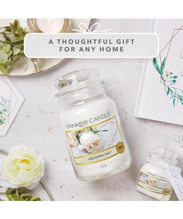 Yankee Candle Wedding Day - Large Scented Candle in Glass | Up to 150 Hours Burn Time - Buy Online on GoSupps.com