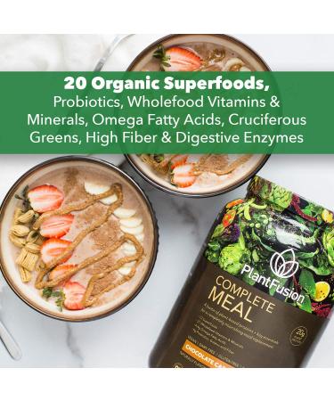 PlantFusion Complete Meal Protein Powder - Vegan, Gluten-Free, Non-GMO, 1 lb Vanilla - Buy Online on GoSupps.com